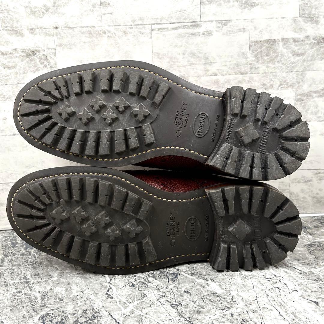 【極美品】 ジョセフチーニーアンドサンズ ドレスシューズ エイボン UK7.5