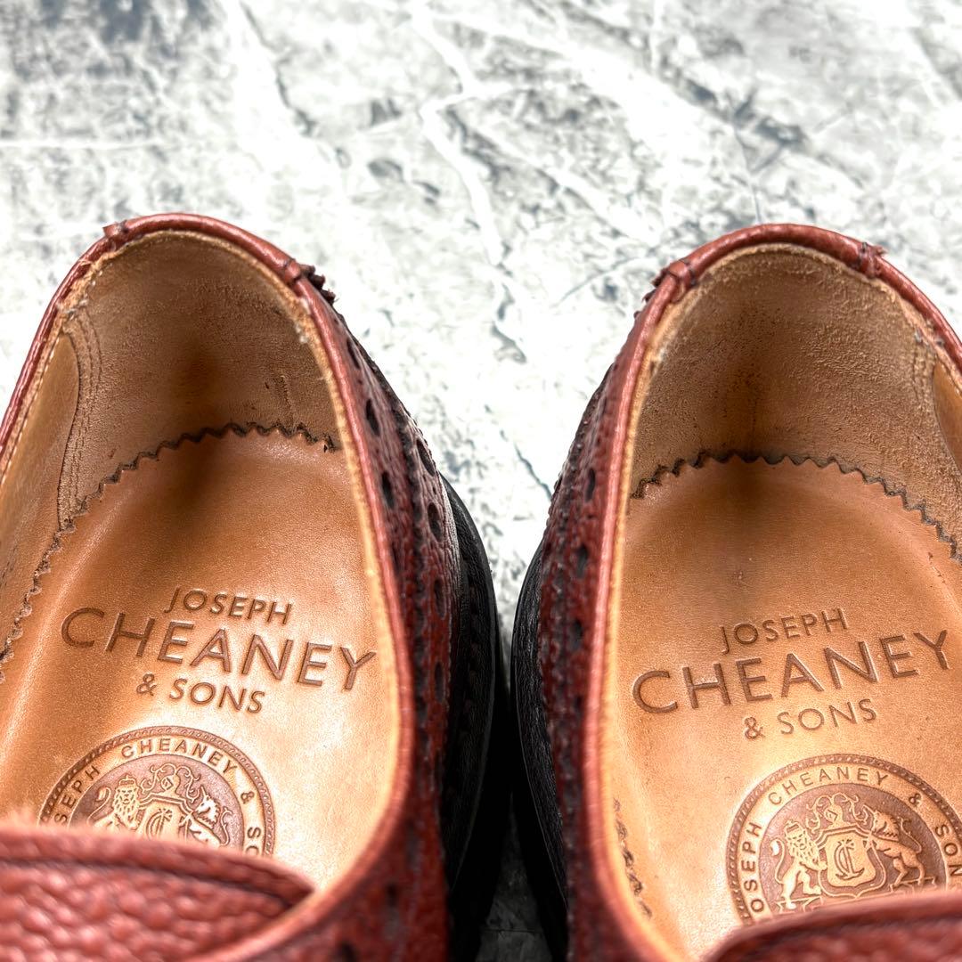 【極美品】 ジョセフチーニーアンドサンズ ドレスシューズ エイボン UK7.5