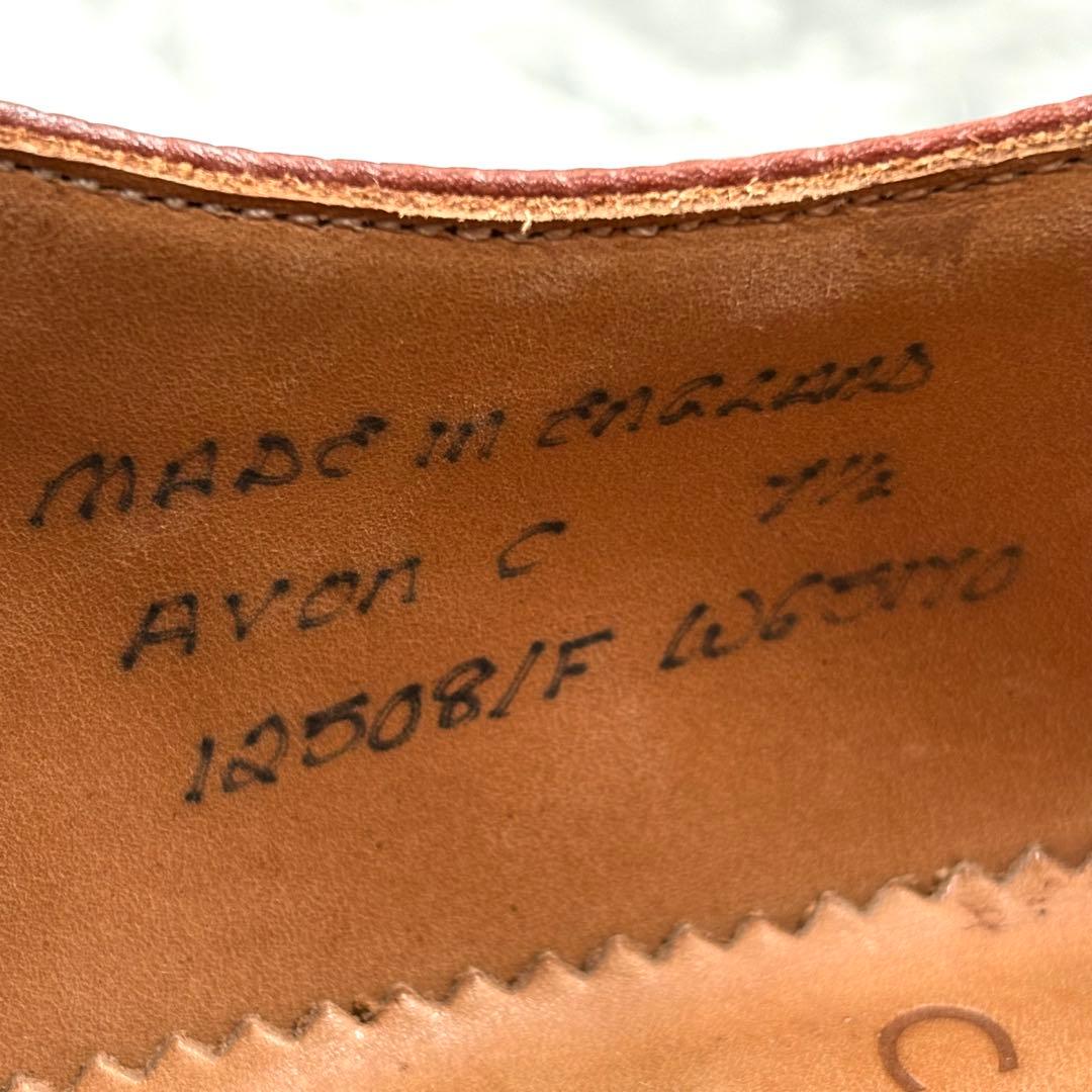 【極美品】 ジョセフチーニーアンドサンズ ドレスシューズ エイボン UK7.5