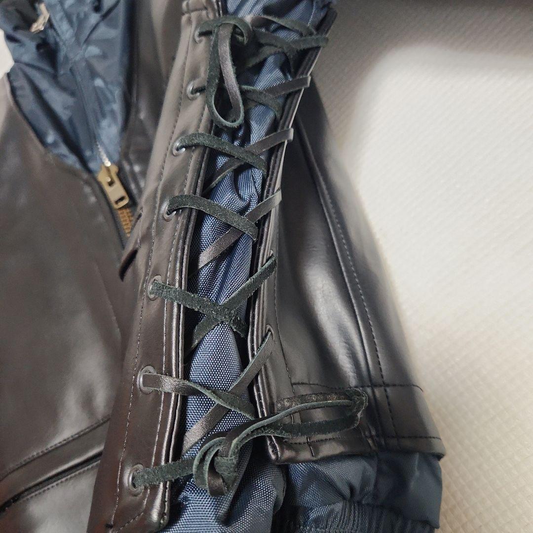 Ｍ　カドヤ ベスト付き ナイロンジャケット 　ライディングジャケット