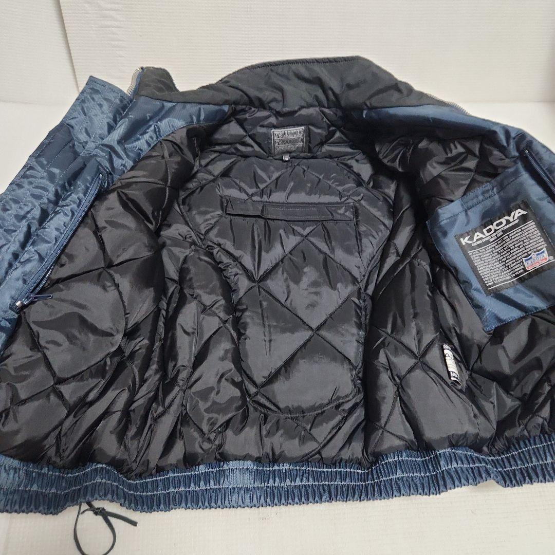 Ｍ　カドヤ ベスト付き ナイロンジャケット 　ライディングジャケット