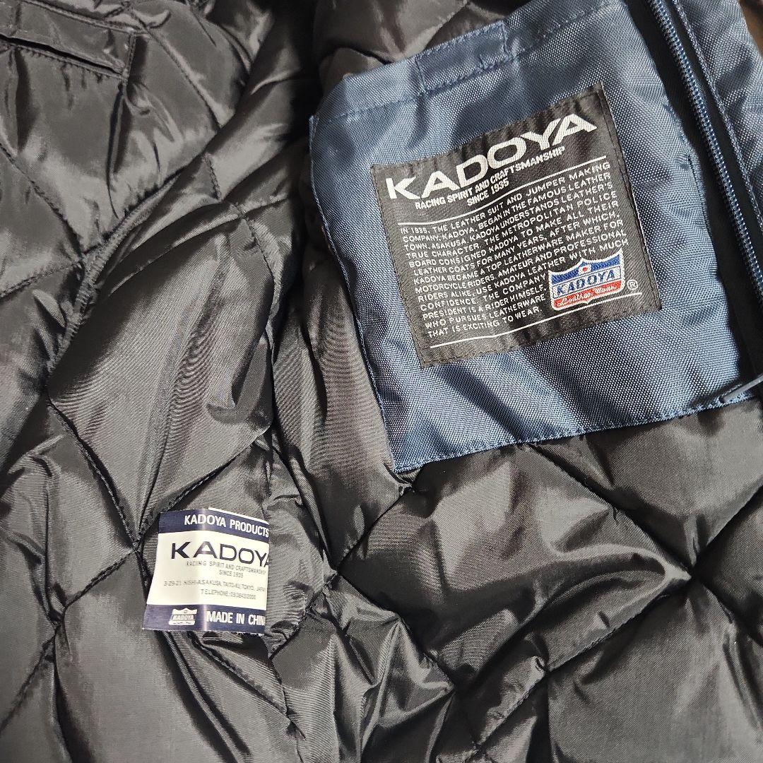 Ｍ　カドヤ ベスト付き ナイロンジャケット 　ライディングジャケット