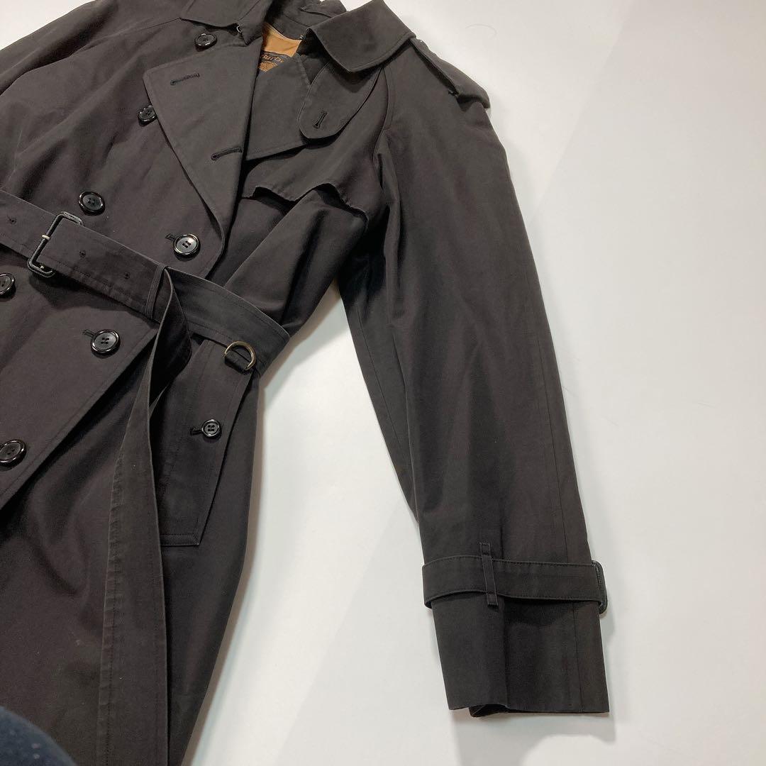 バーバリー トレンチコート ノバチェック ライナー付き ブラック 11AR