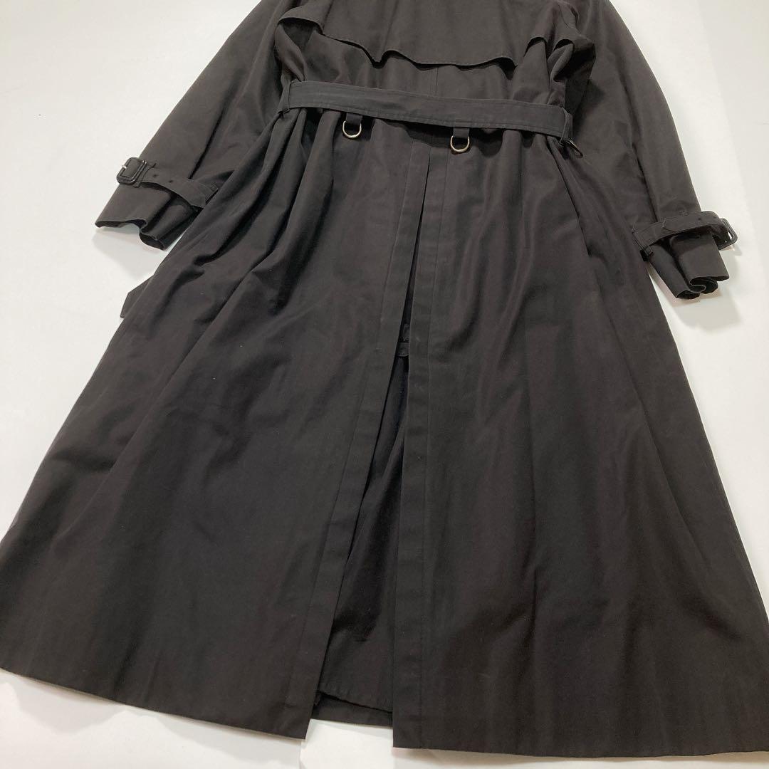 バーバリー トレンチコート ノバチェック ライナー付き ブラック 11AR