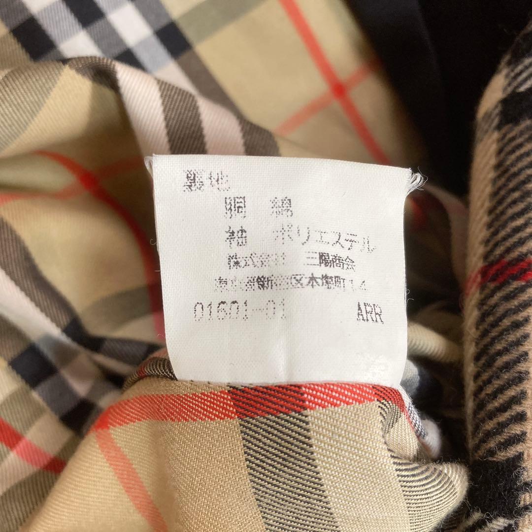 バーバリー トレンチコート ノバチェック ライナー付き ブラック 11AR