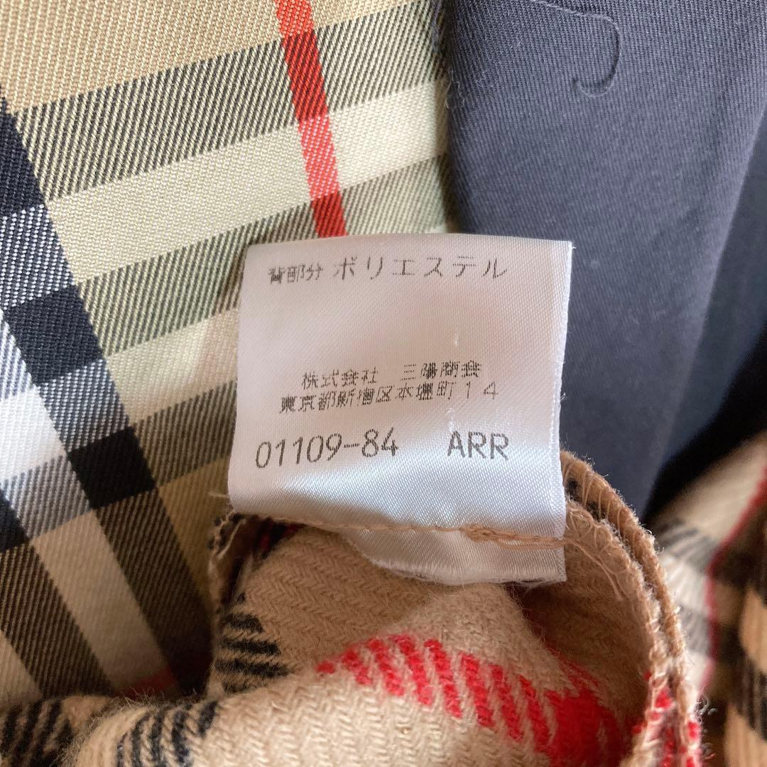 バーバリー トレンチコート ノバチェック ライナー付き ブラック 11AR
