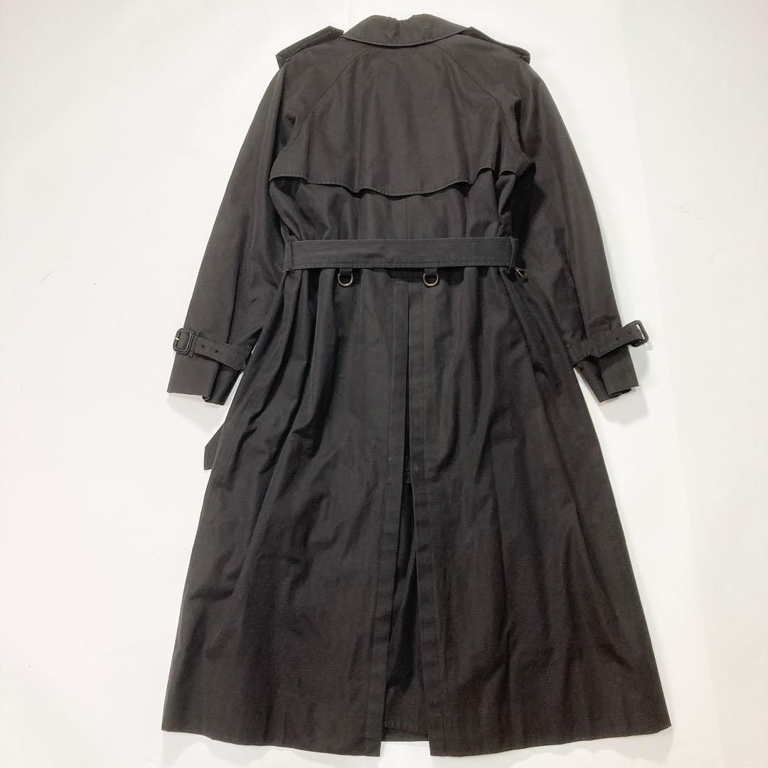 バーバリー トレンチコート ノバチェック ライナー付き ブラック 11AR