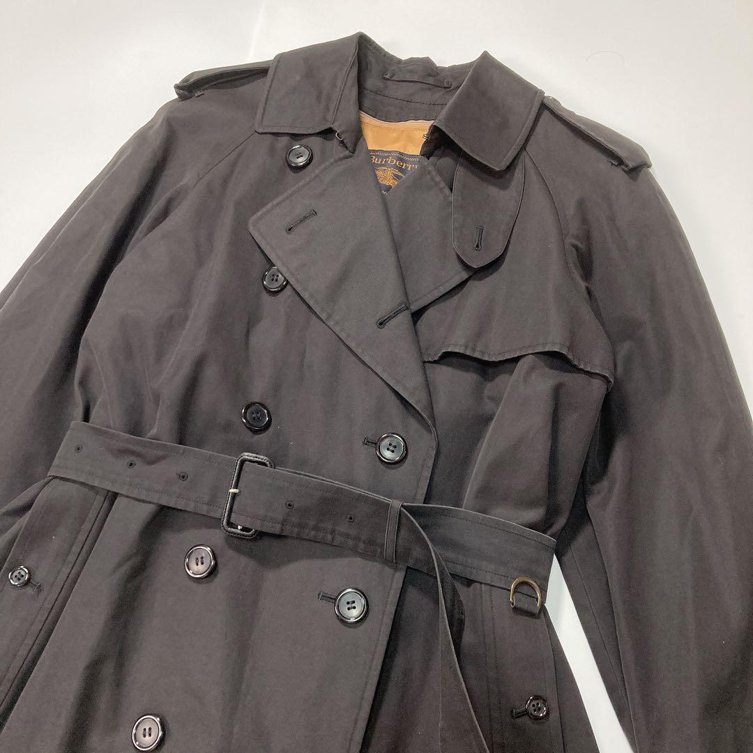 バーバリー トレンチコート ノバチェック ライナー付き ブラック 11AR