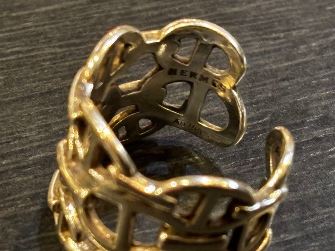 エルメス シェーヌダンクル リング