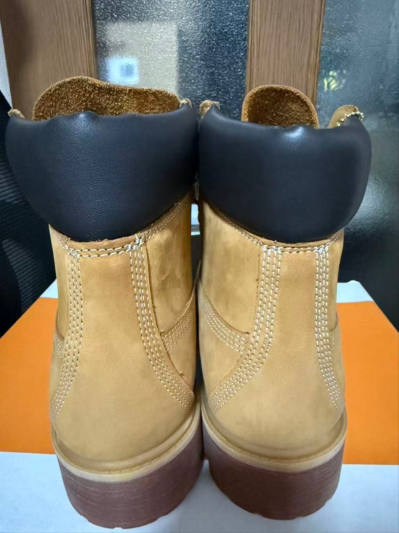 Timberland ベージュ ハイカット ワークブーツ