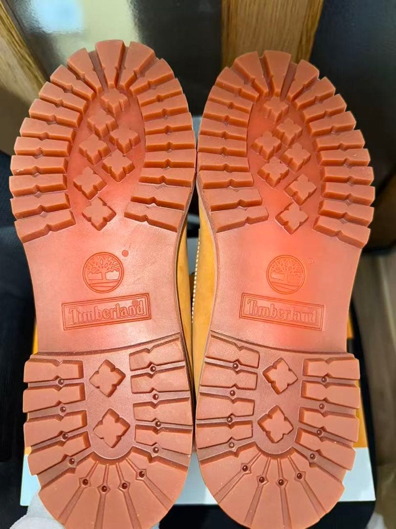 Timberland ベージュ ハイカット ワークブーツ