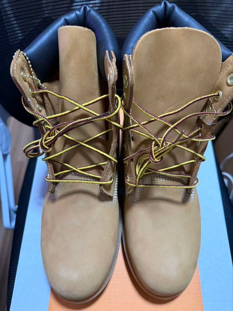 Timberland ベージュ ハイカット ワークブーツ