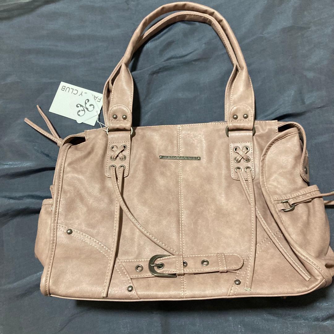 fancy club ピンク ショルダーバッグ