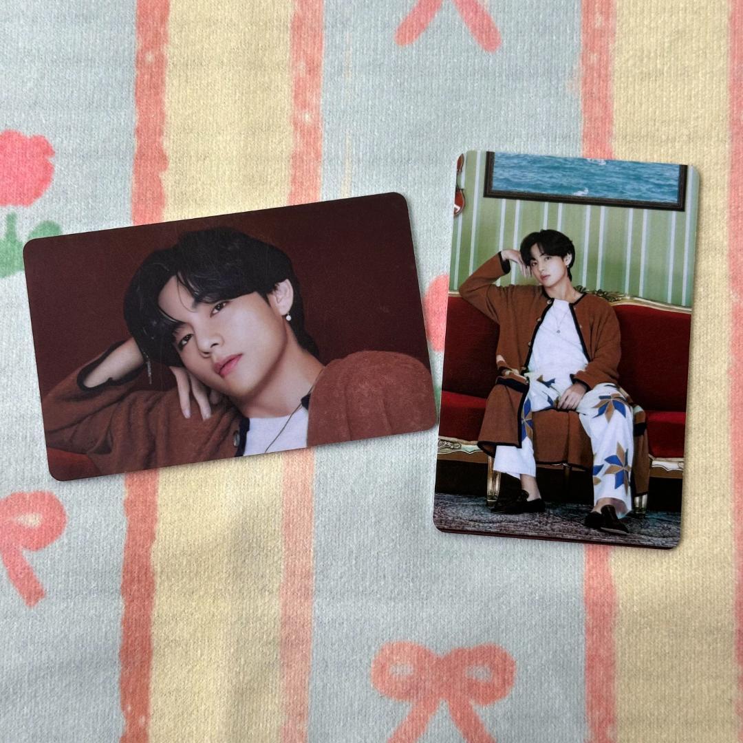 BTS ラキドロ BE 未公開 トレカギ テヒョン2枚