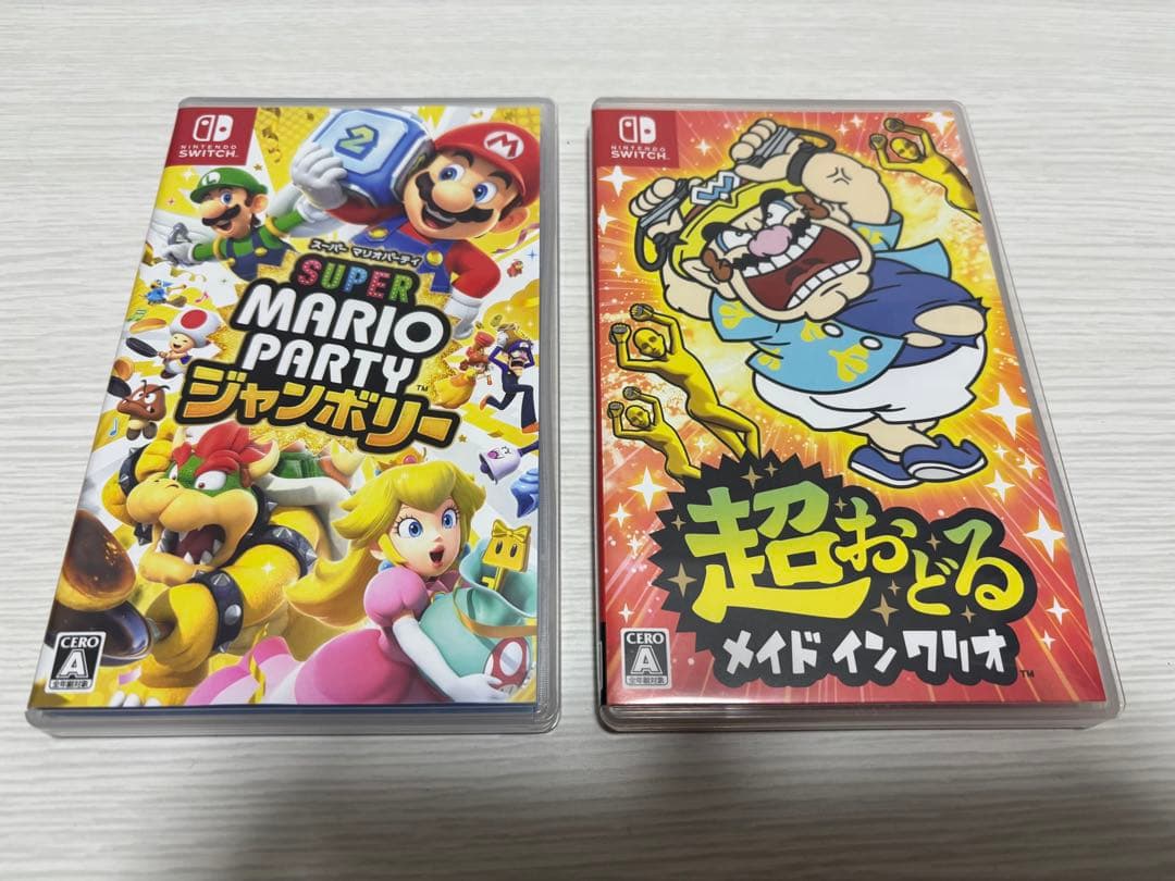 スーパーマリオパーティ ジャンボリ & 超おどる メイド イン ワリオ セット