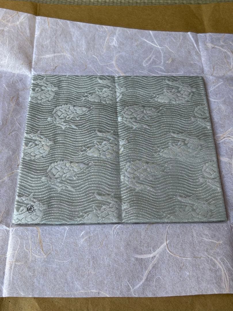 本物保証 千家十職袋師 土田友湖 帛紗　服紗 紙箱付 茶道具