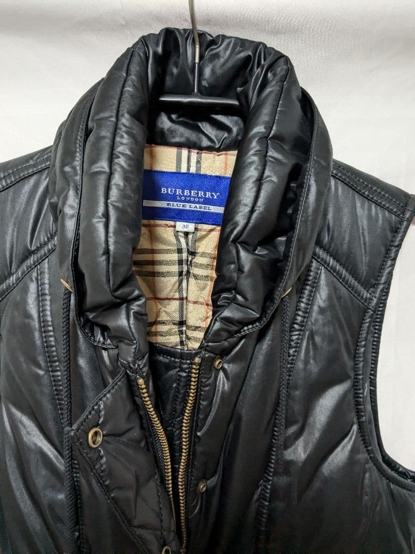 ブラック ダウンベスト 4ポケット