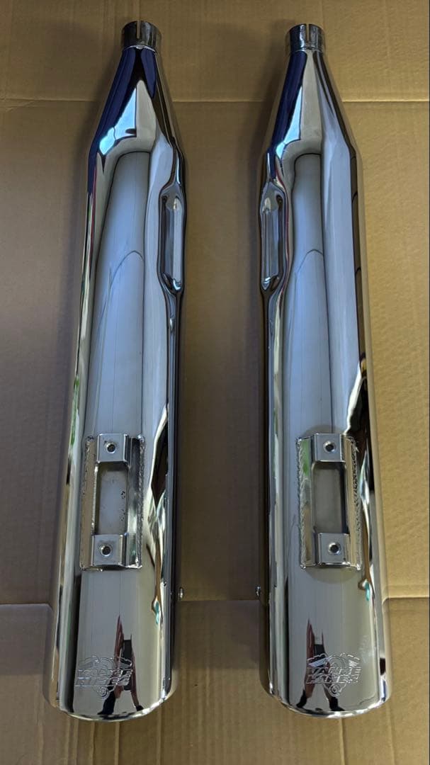 ハーレーツーリングモデル　バンス&ハインズ　オーバルマフラー