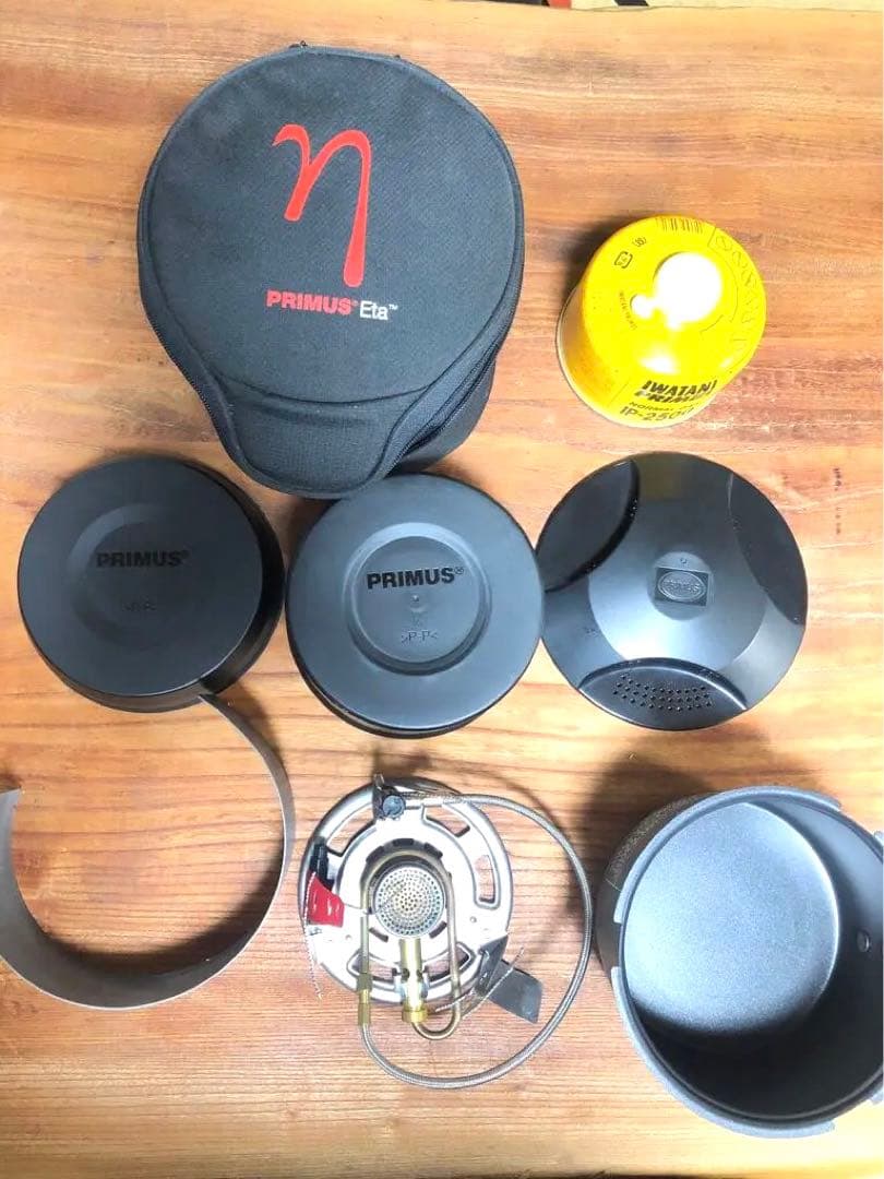 PRIMUS Eta Pack Lite 動作良好美品新品OD缶付き