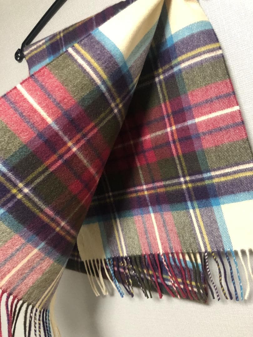 新品 JOHNSTONS WA000057 中判カシミアストール 旧タグ