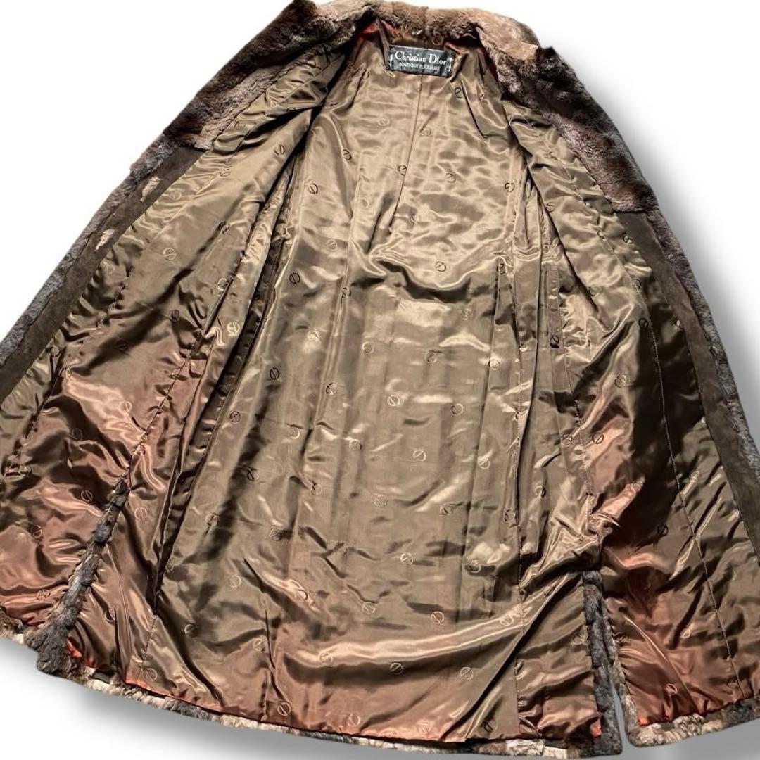 希少 Dior ディオール コート アウター Vintage 毛皮 アーカイブ