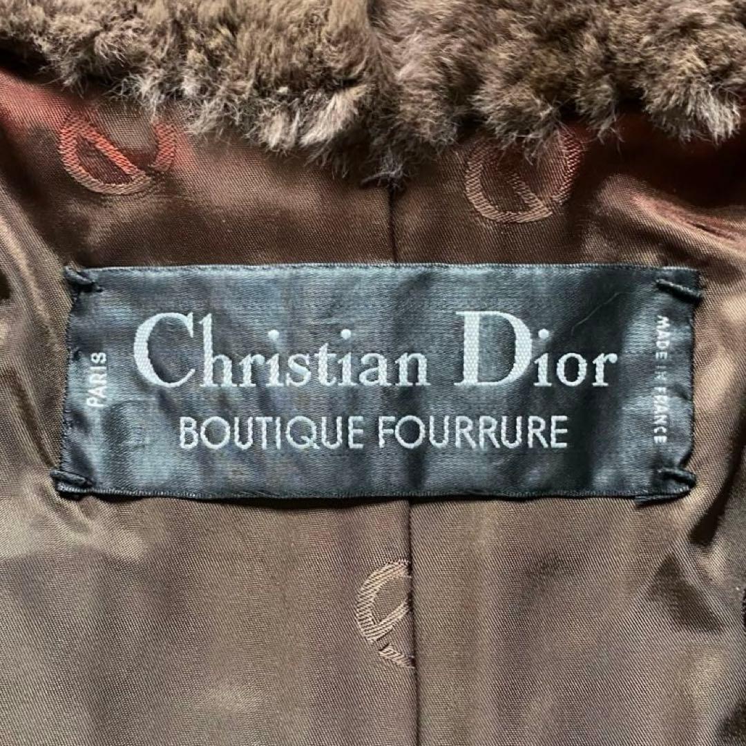 希少 Dior ディオール コート アウター Vintage 毛皮 アーカイブ