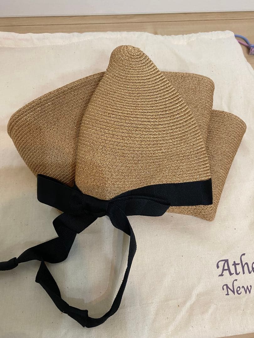 UNITED ARROWS別注　アシーナニューヨーク　麦わら帽子