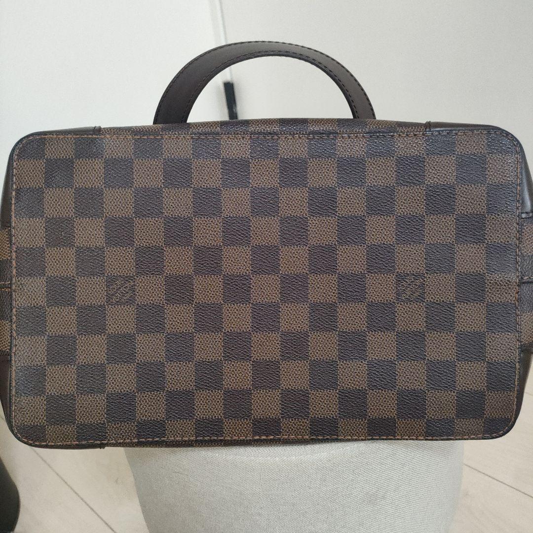 ダミエ柄 トートバッグ ブラウン 　LouisVuitton