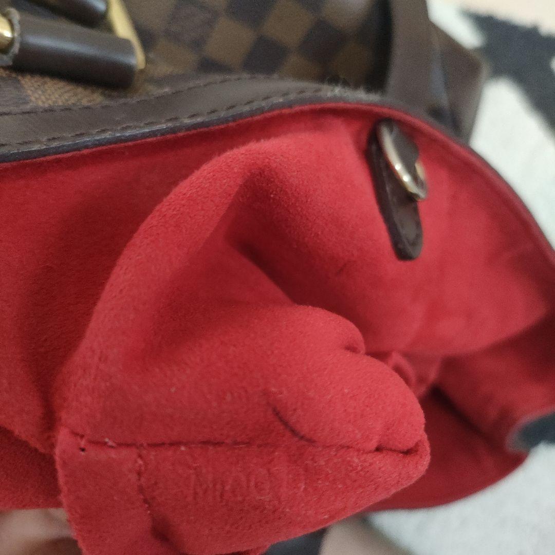 ダミエ柄 トートバッグ ブラウン 　LouisVuitton