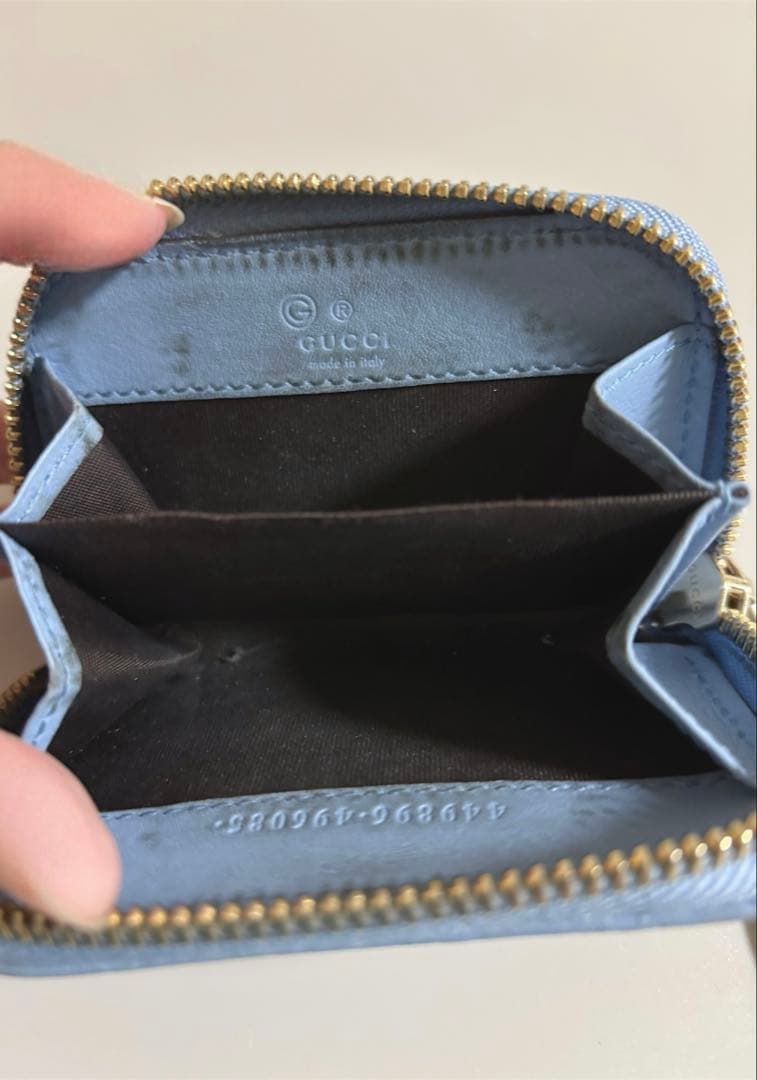 GUCCI シマ ケース 小銭入れ
