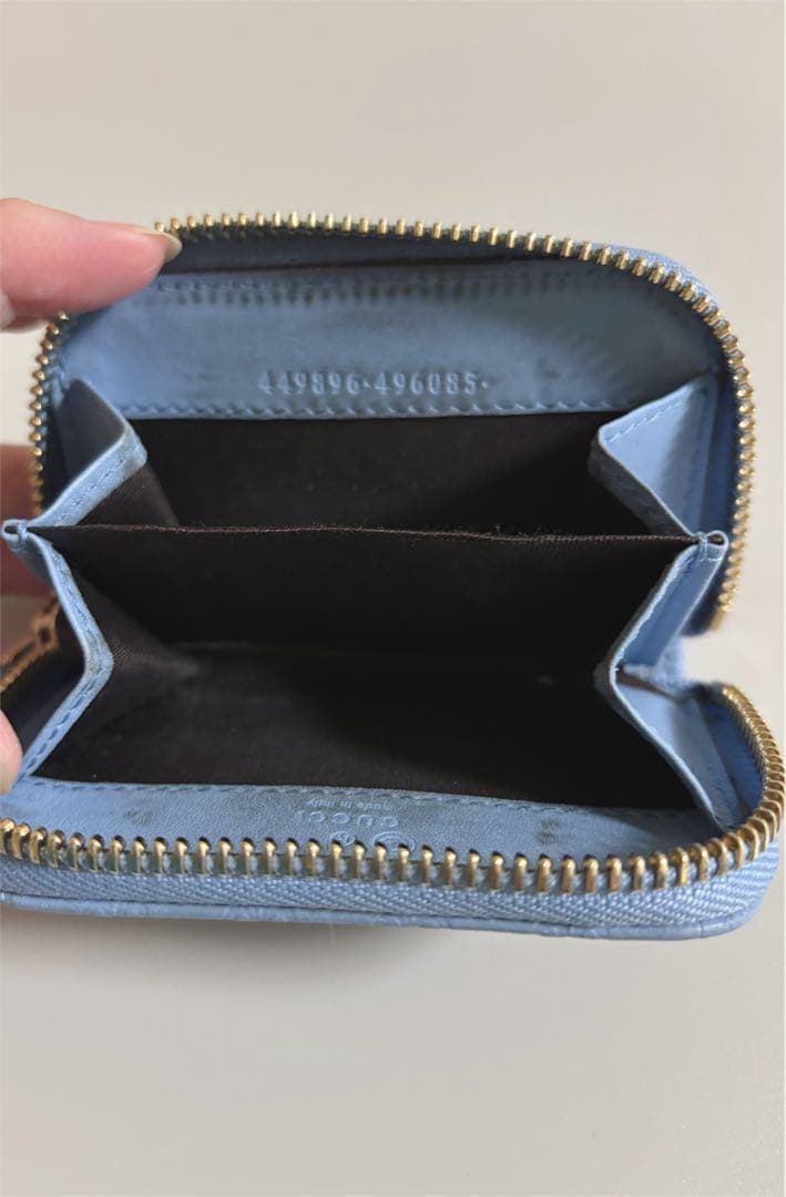 GUCCI シマ ケース 小銭入れ