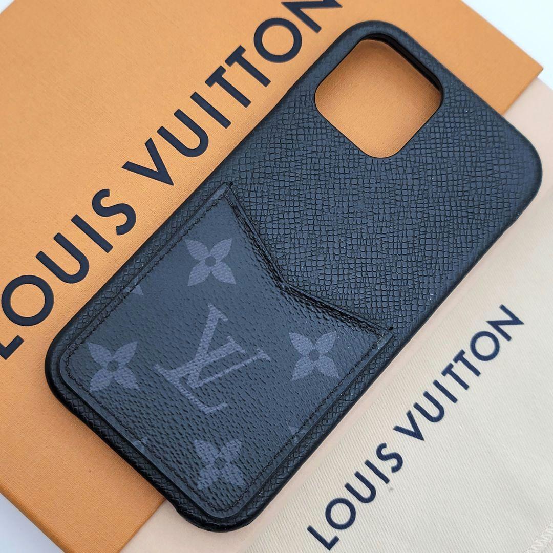 ルイヴィトン iPhone 12/12 Pro ケース モノグラムエクリプス