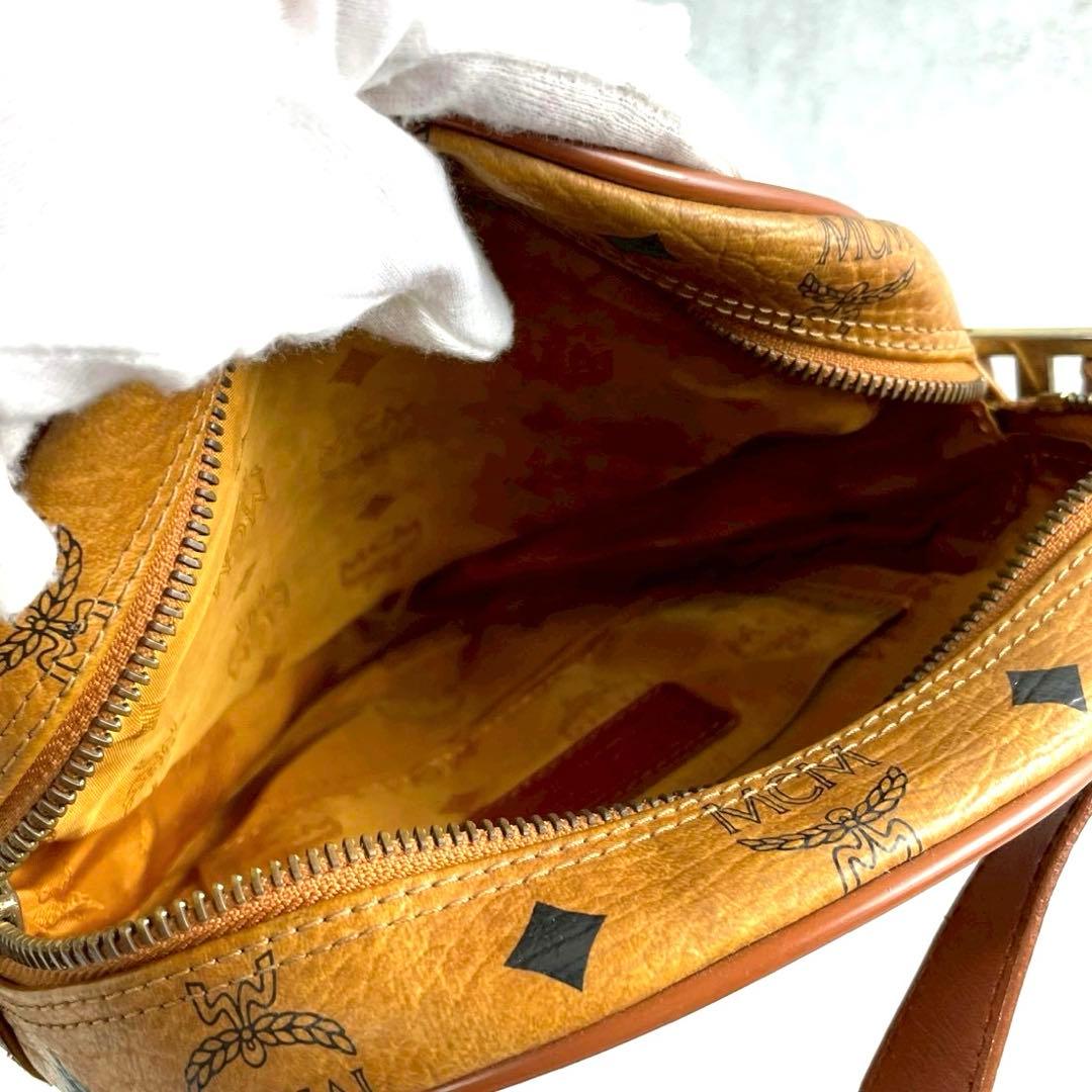 超希少レア　MCM タンバリン　タッセル　ショルダーバッグ ボディバッグ　総柄