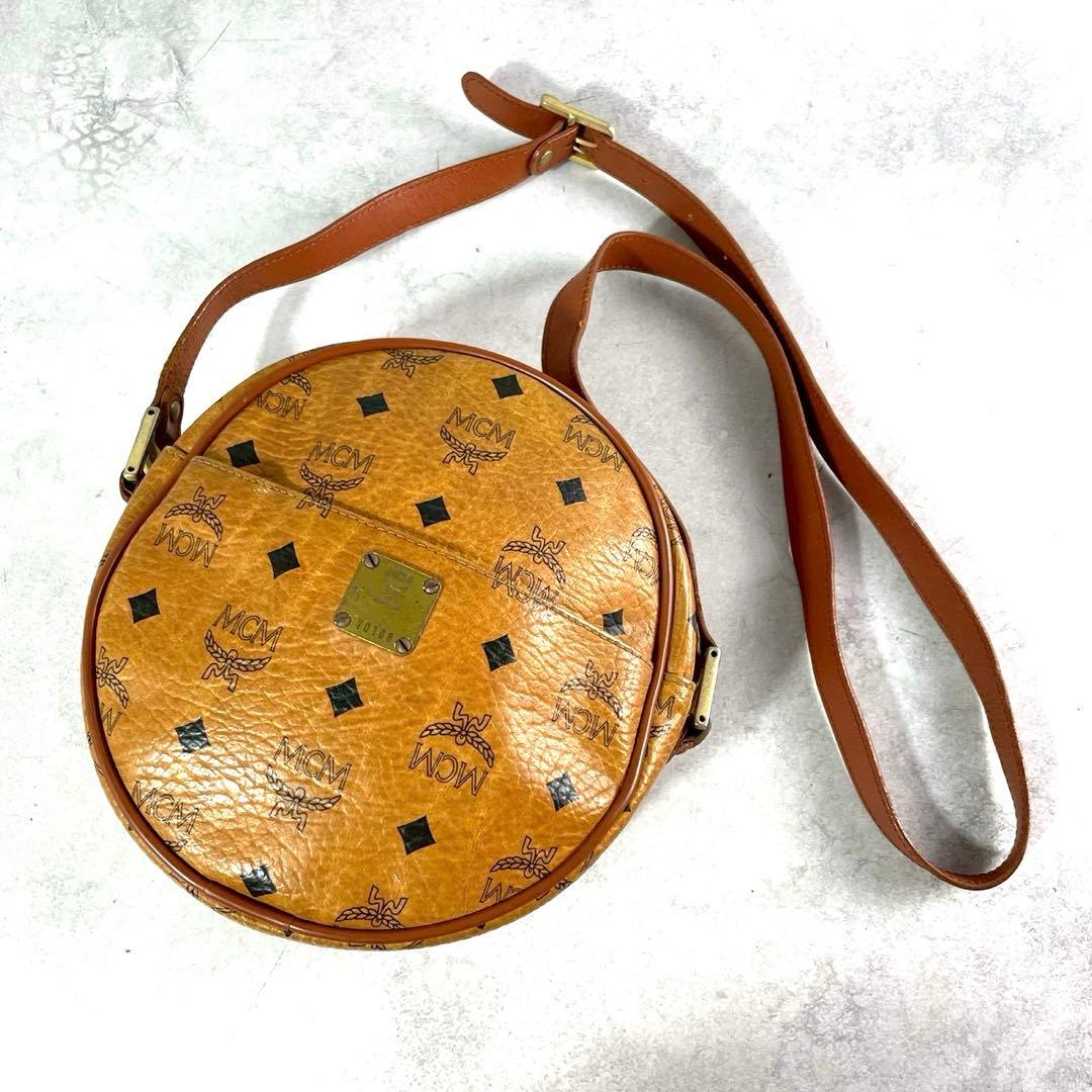 超希少レア　MCM タンバリン　タッセル　ショルダーバッグ ボディバッグ　総柄