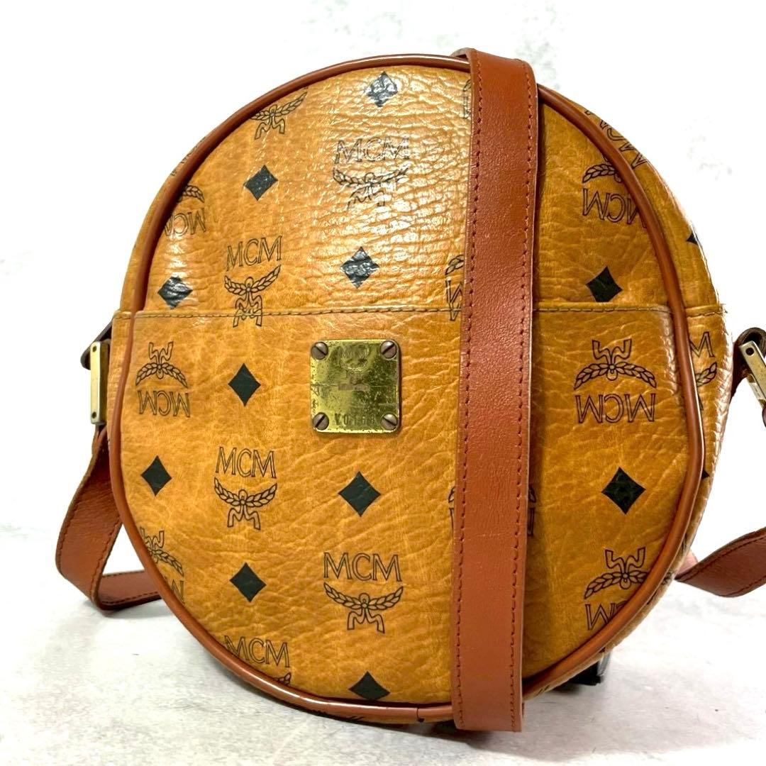 超希少レア　MCM タンバリン　タッセル　ショルダーバッグ ボディバッグ　総柄