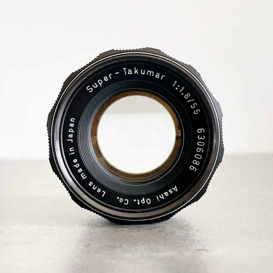 【美フレア】 Super Takumar 55mm f1.8 清掃済 M42