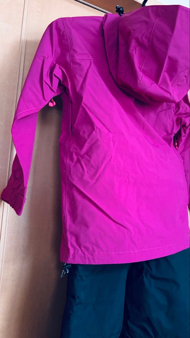 ❄️ 新品　ノースフェイス　120 スノーウェア　スキーウェア　ピンク　ブラック