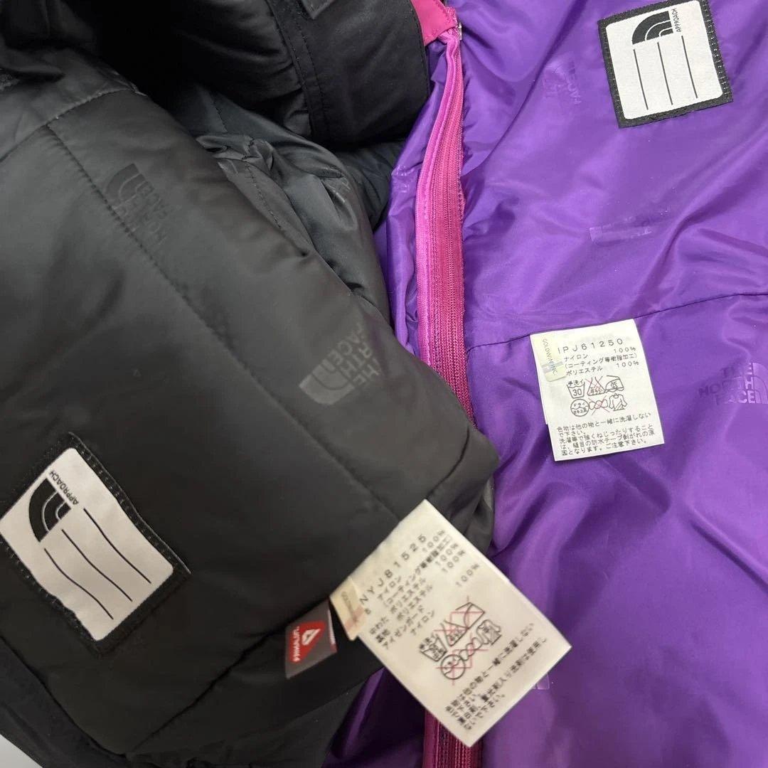 ❄️ 新品　ノースフェイス　120 スノーウェア　スキーウェア　ピンク　ブラック