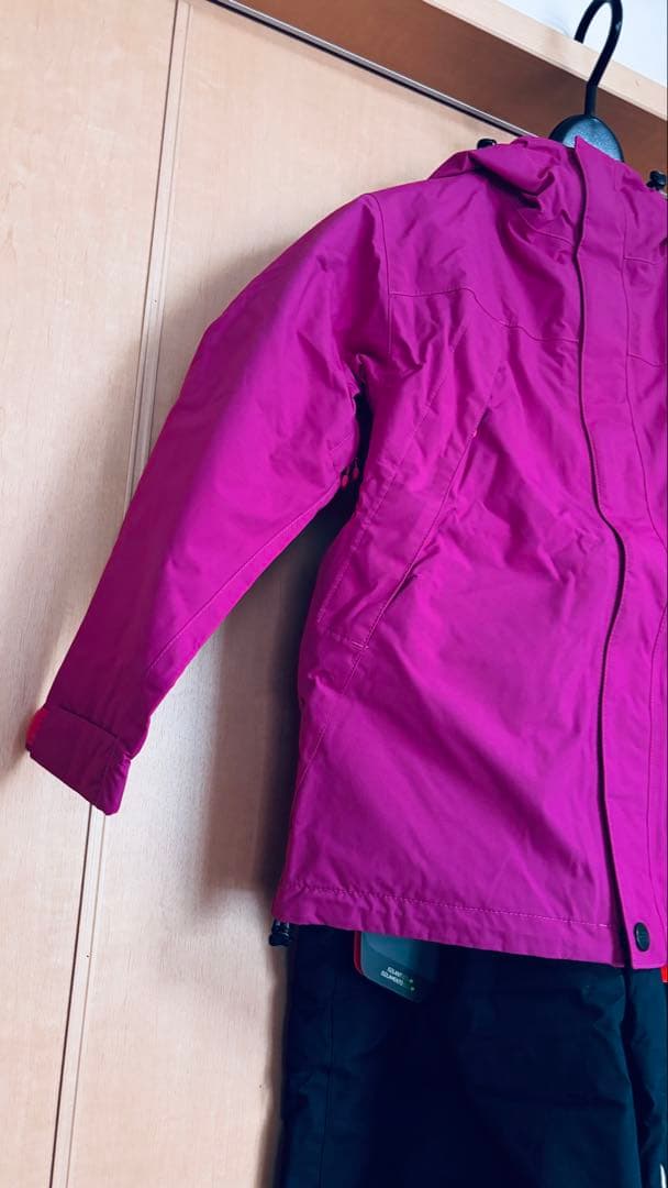 ❄️ 新品　ノースフェイス　120 スノーウェア　スキーウェア　ピンク　ブラック