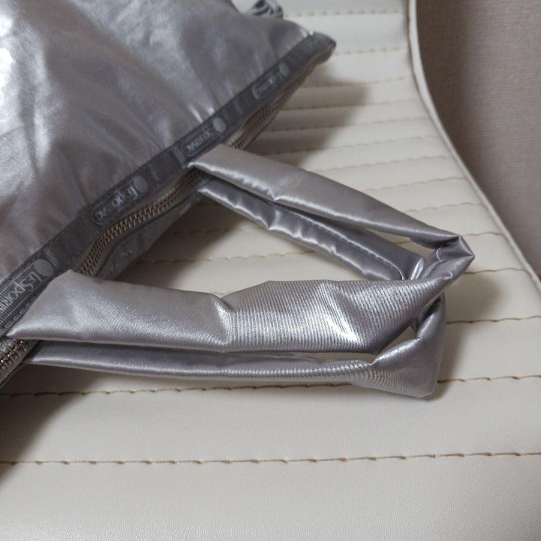 2932【未使用級・希少】レスポートサックAmeriトートバッグ　シルバー