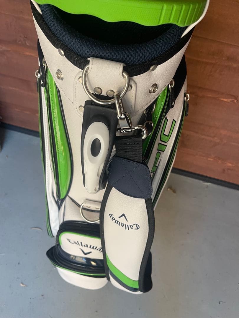 キャロウェイ Callaway EPIC キャディバッグ ホワイト/グリーン