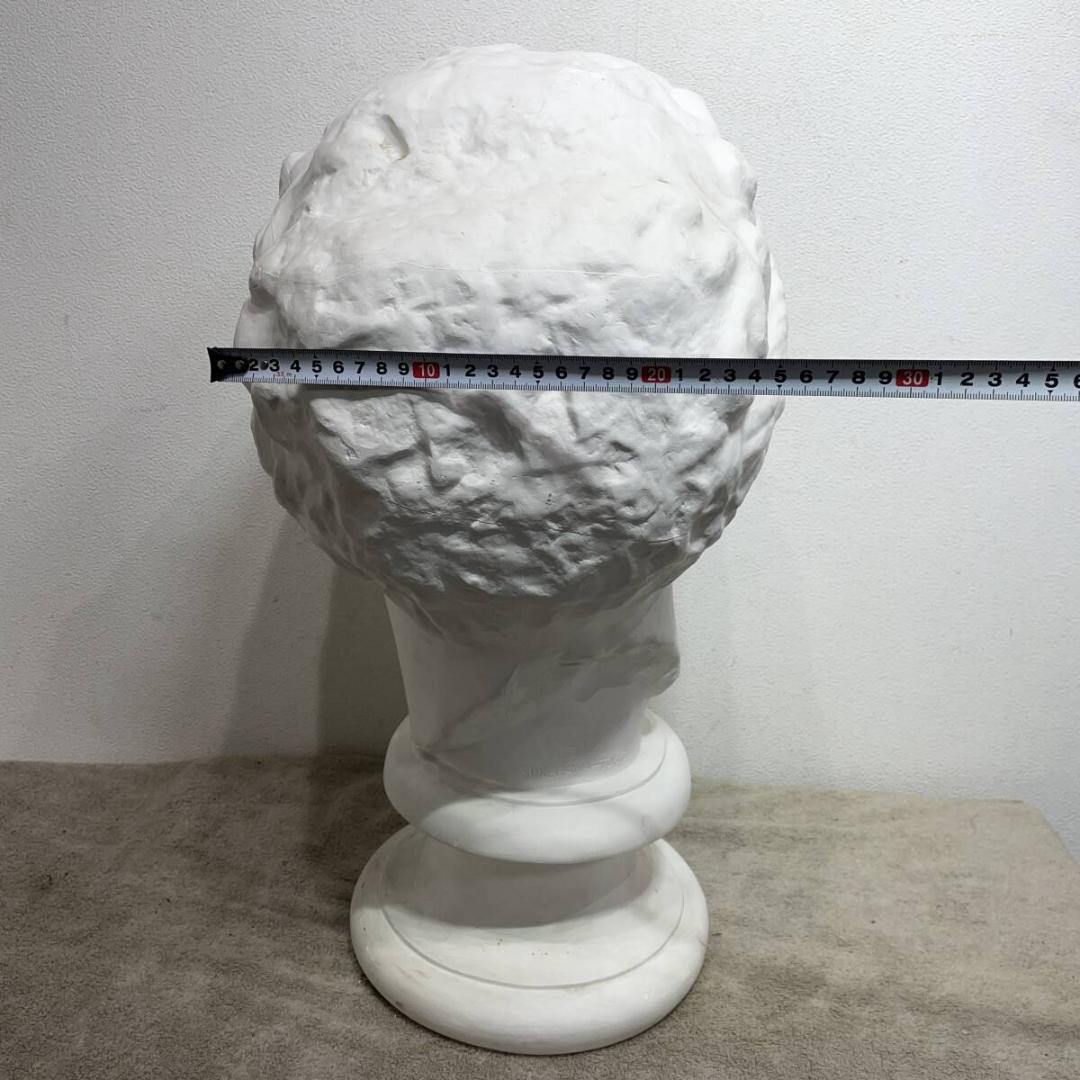 西洋 石膏像 パルテノン ラボルト デッサン 首像 アンティーク 　XＺ3374