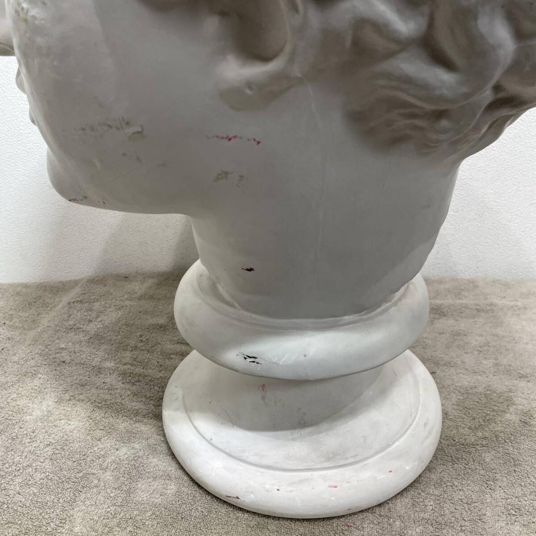 西洋 石膏像 パルテノン ラボルト デッサン 首像 アンティーク 　XＺ3374