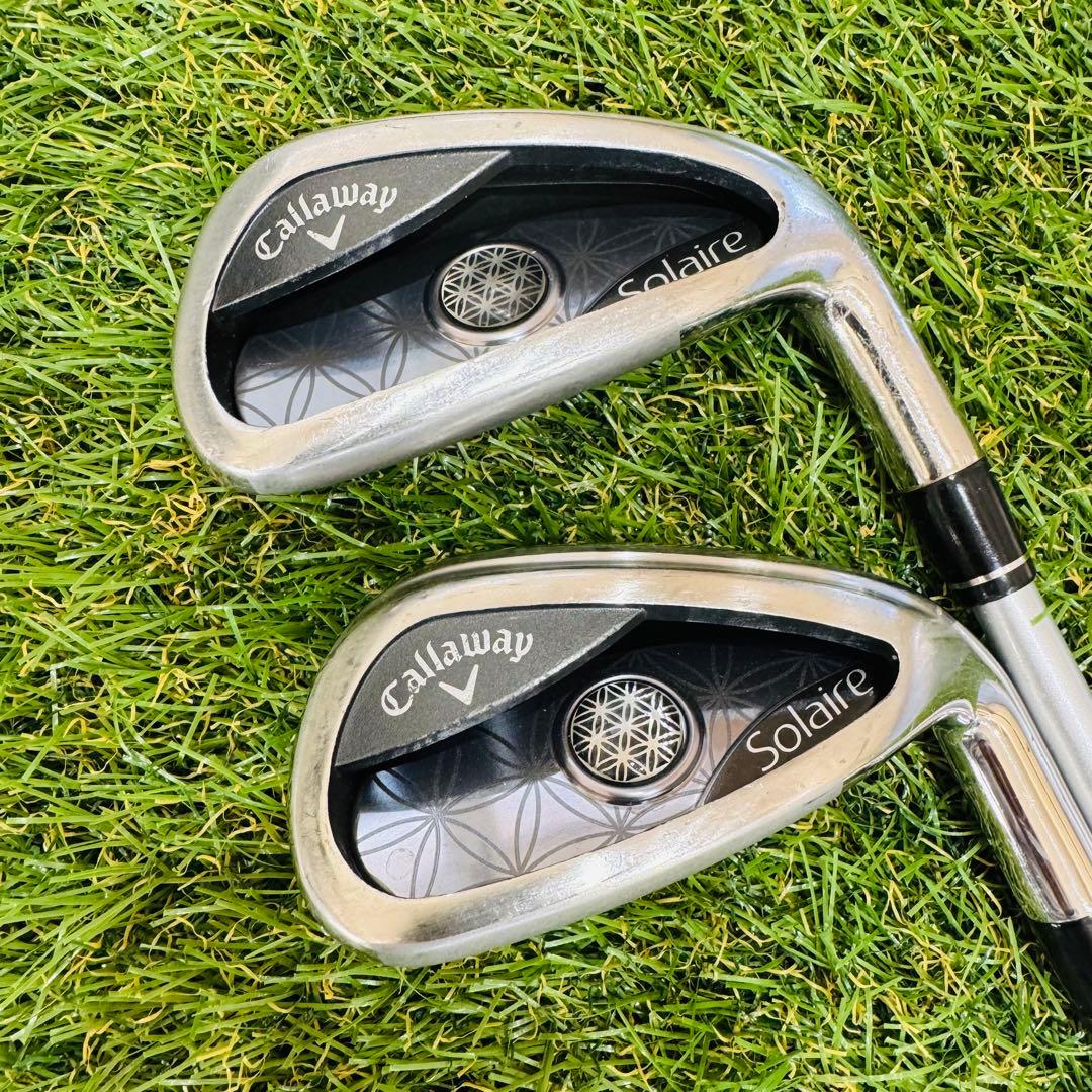【女性用】Callaway solaire レディース アイアンセット 4本