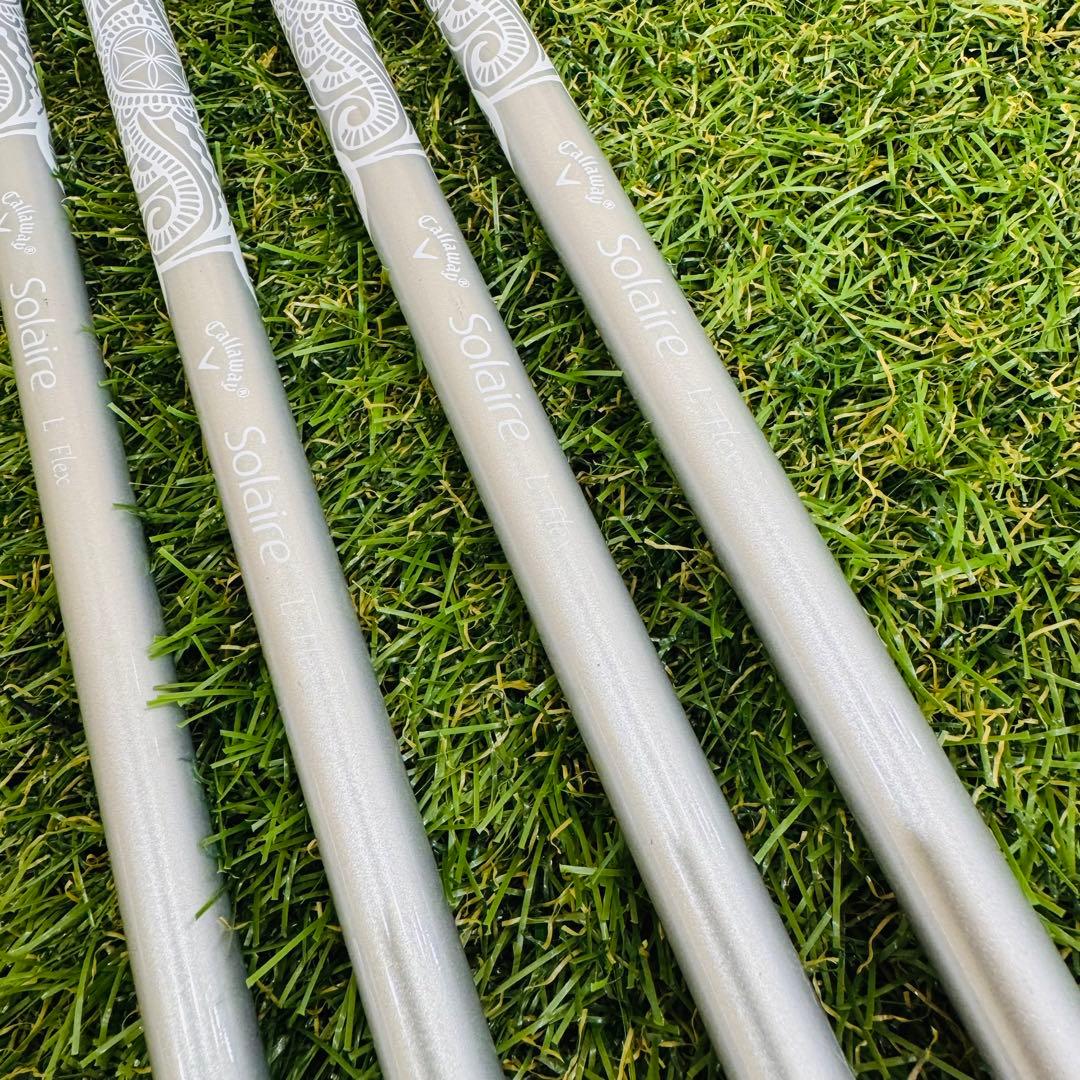 【女性用】Callaway solaire レディース アイアンセット 4本