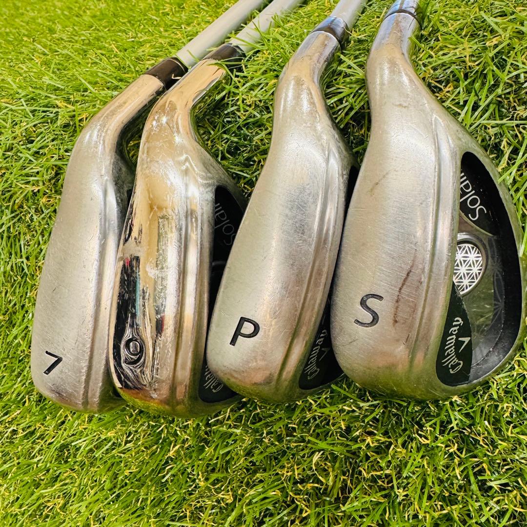 【女性用】Callaway solaire レディース アイアンセット 4本