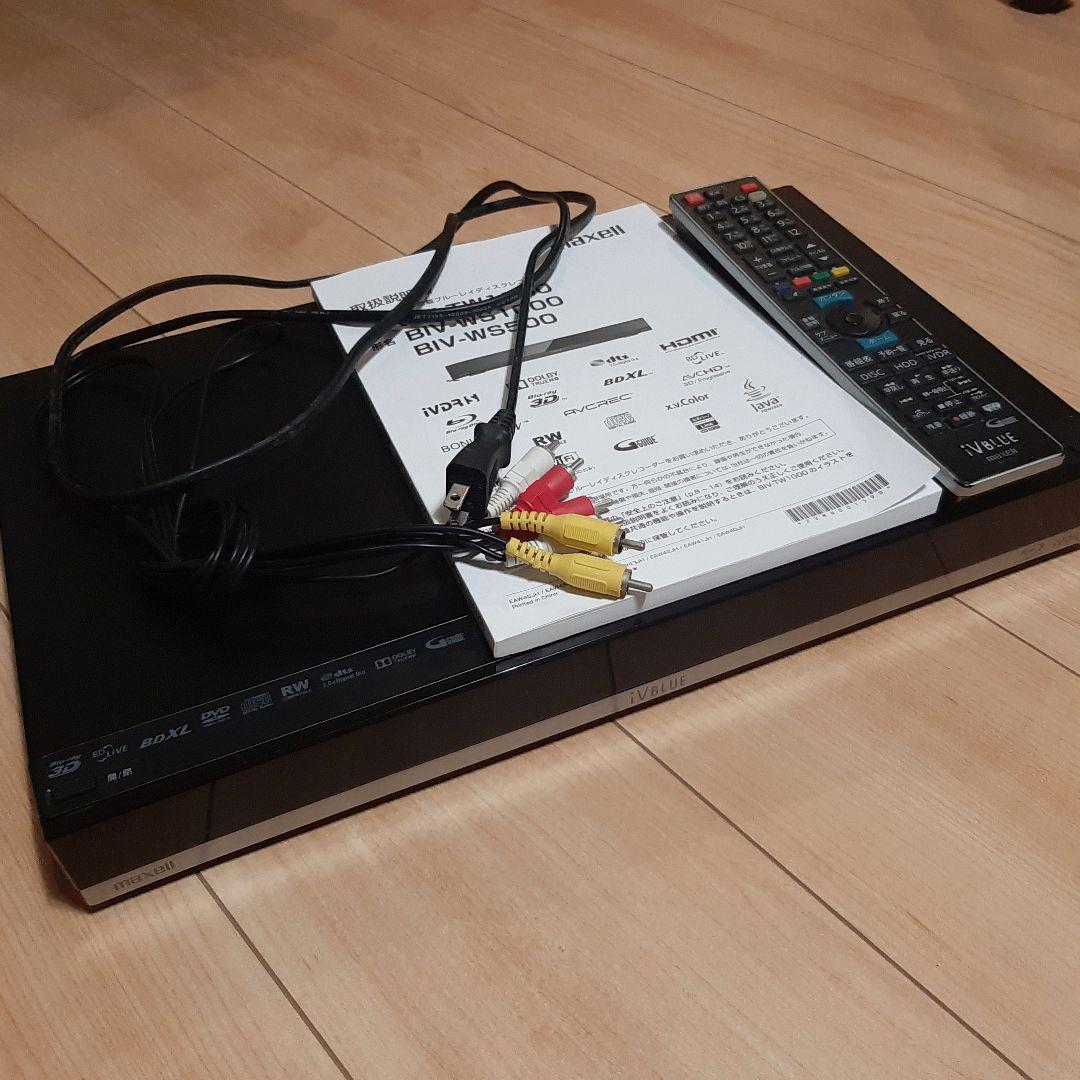 BIV-WS500 ブルーレイディスクレコーダー　ジャンク品　ivBLUE