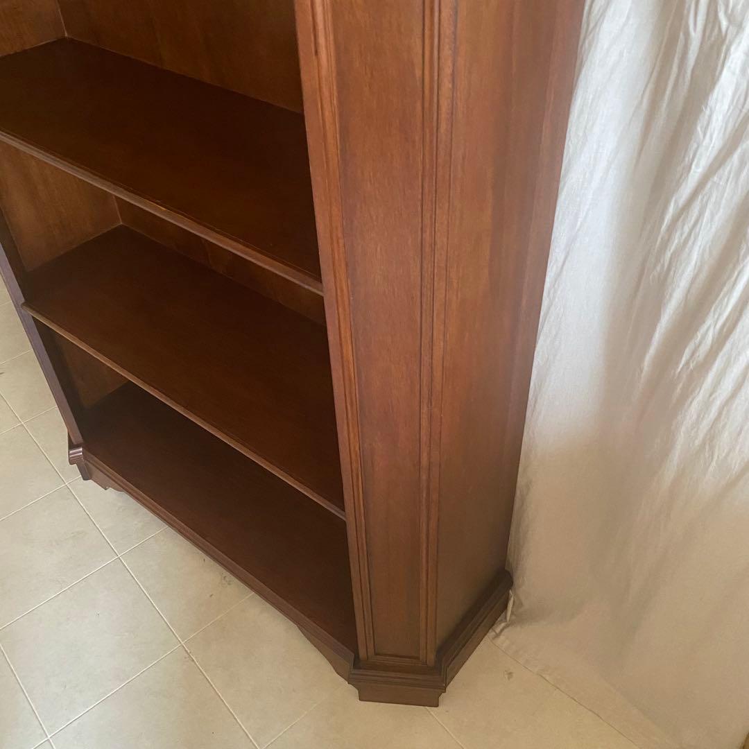 イタリア製　アンティーク　シェルフ　本棚　ヨーロピアン　英国カントリー　飾り棚