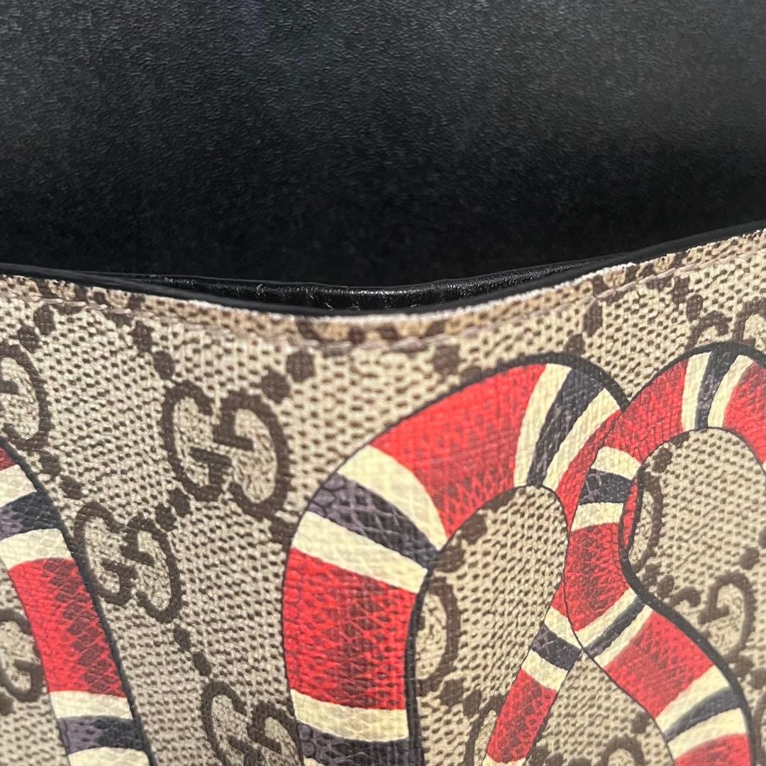 【GUCCI】グッチ 折財布 キングスネーク