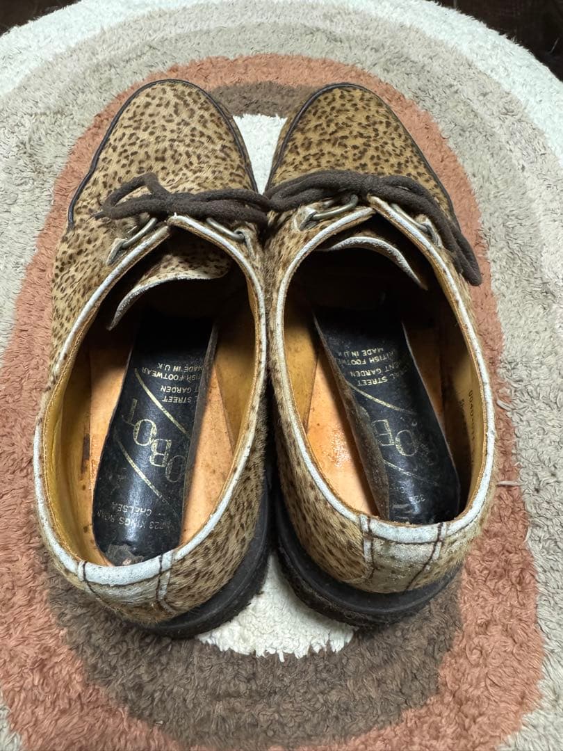 b*e様 e cox ROBOT ラバーソール UK8 ジャンク